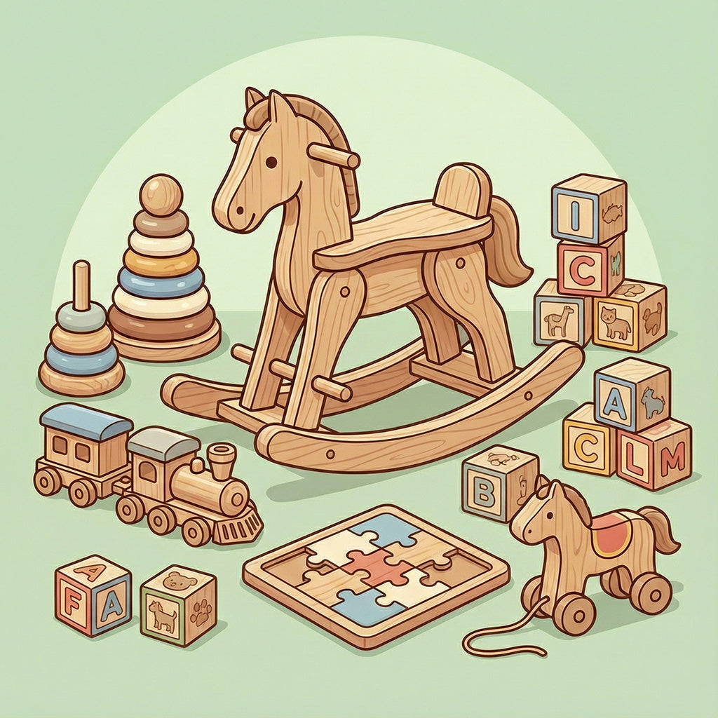 Giochi in legno per bambini