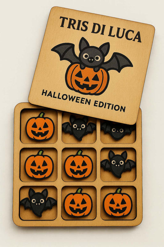 Gioco del tris in stile Halloween