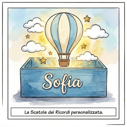 Una influencer apre la scatola dei ricordi e improvvisamente le decorazioni prendono vita e iniziano a girare intorno a lei. Inoltre nel video viene presentato cosa può contenere la scatola: ricordi, il primo ciuccio, ...